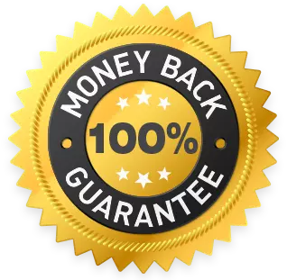 GlucoAloha 60 Day Money Back Guarantee Badge
